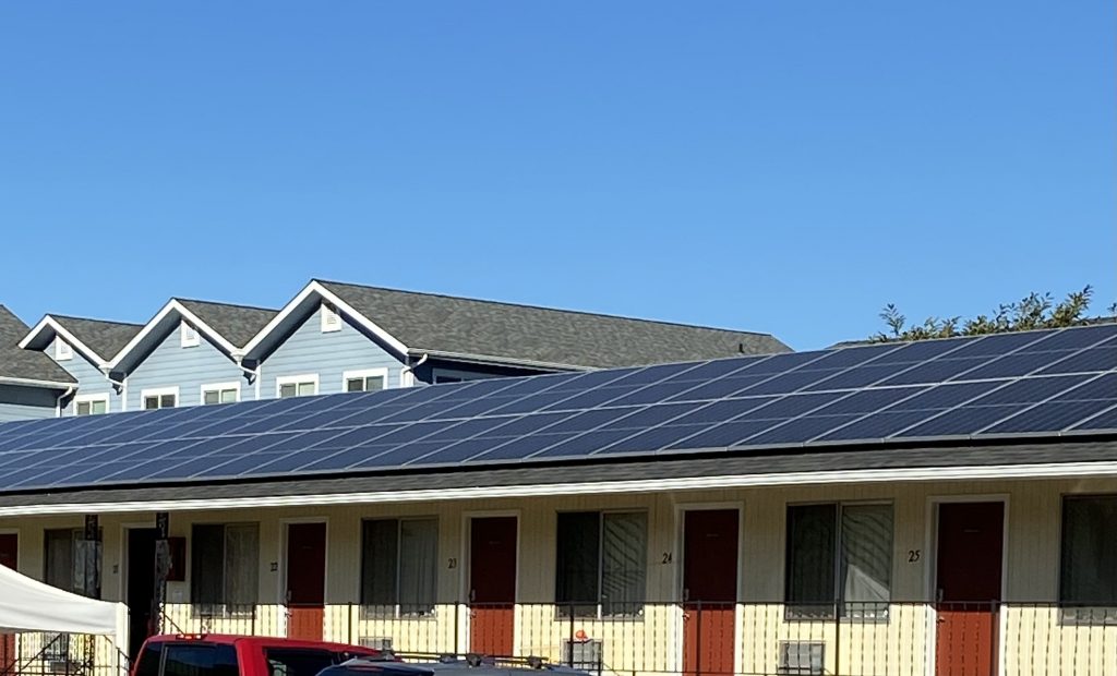 Corvallis Housing First Third Street Commons solar project